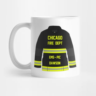 CHICAGO FIRE - GABBY DAWSON EMS - TURN OUT COAT Mug